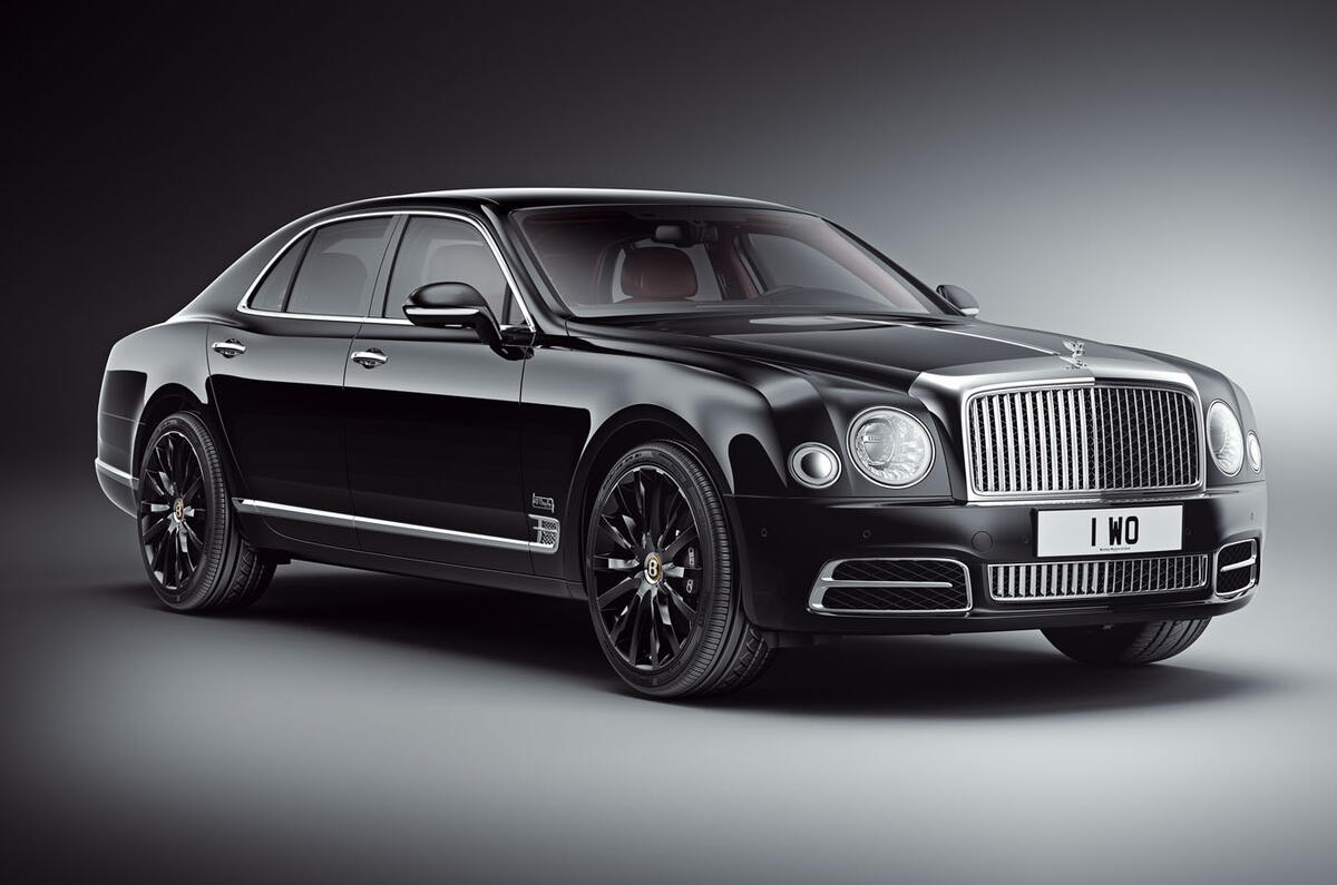 Bentley announces centenary Mulsanne W.O. Edition