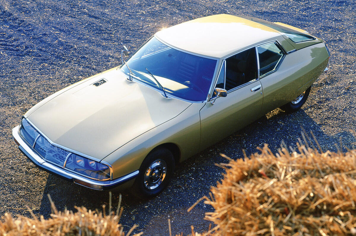 Citroën SM - stationary top