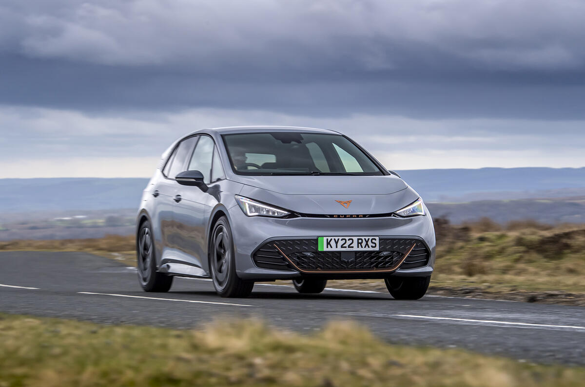 2 Cupra Born 58kWh front corner