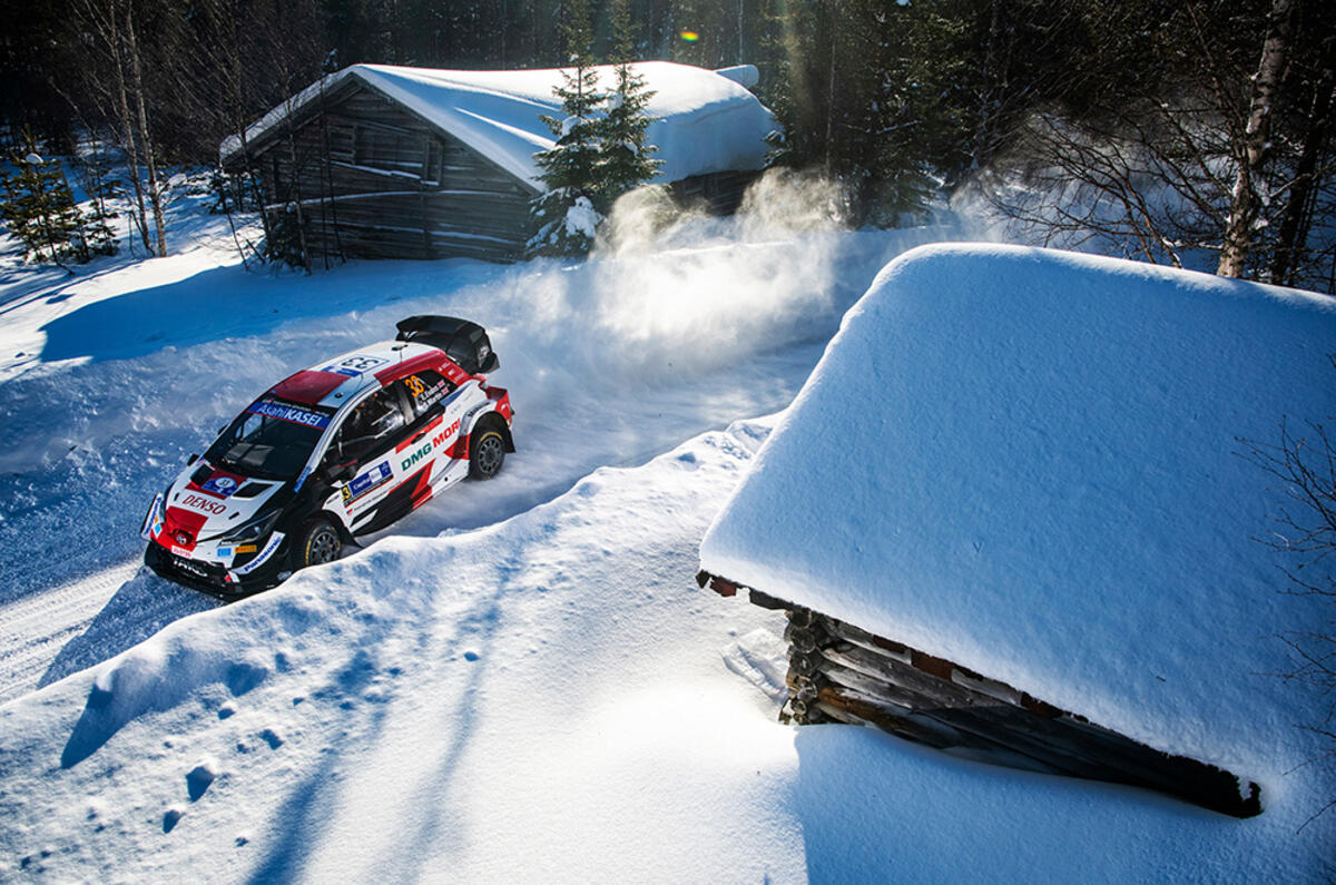 Hyundai s Ott Tanak Wins WRC Arctic Rally Autocar