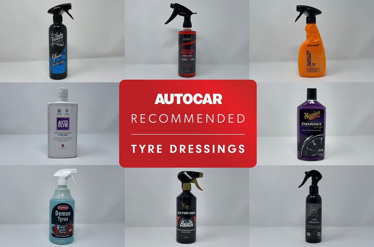 Autocar product test What tyre dressing is best? Autocar