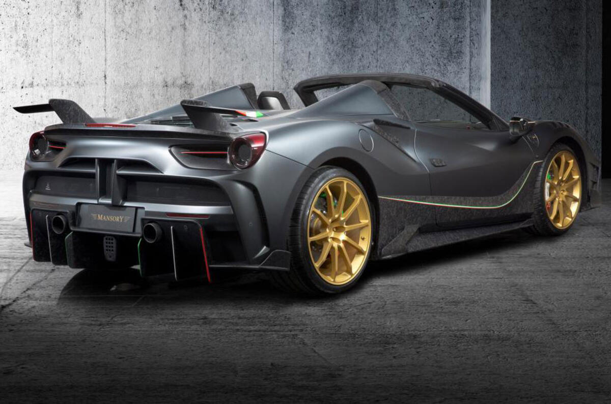 German Tuner Mansory Launches Ferrari 488 Based 4xx Siracusa