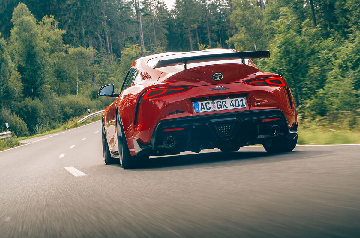 AC Schnitzer Toyota Supra 2020 : premier bilan de conduite - héros à l'arrière