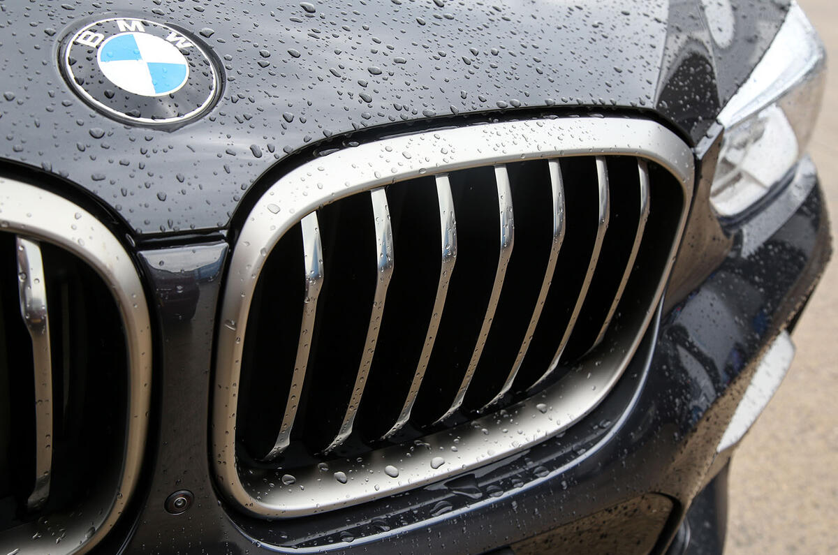 BMW X3 M40i 2018 UK review kidney grille