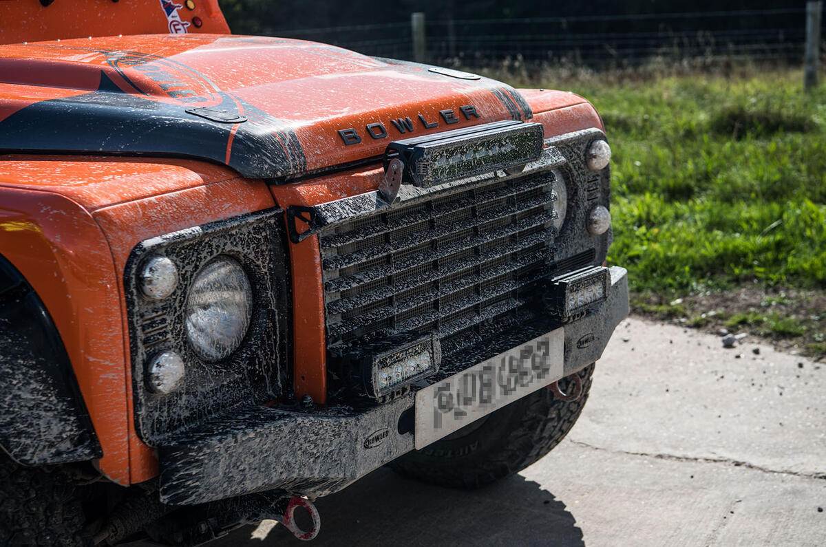Bowler Bulldog 2018 first drive review front end