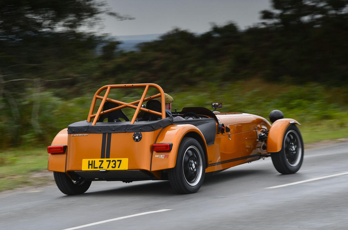 Caterham Seven 170 R 2021 UK first drive Autocar