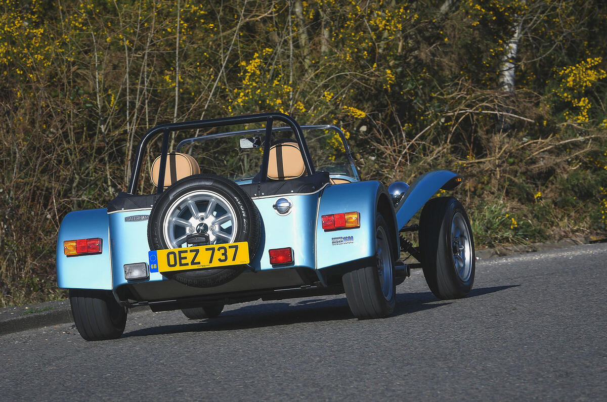 Caterham Super Seven 1600 SV 2020 UK first drive Autocar