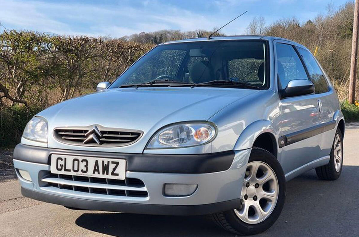 Citroen Saxo VTR - static front