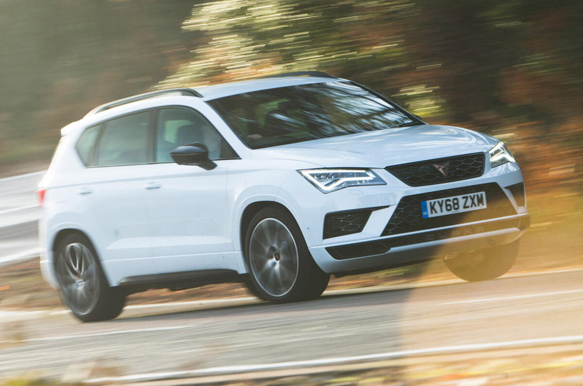 Cupra Ateca - hero front