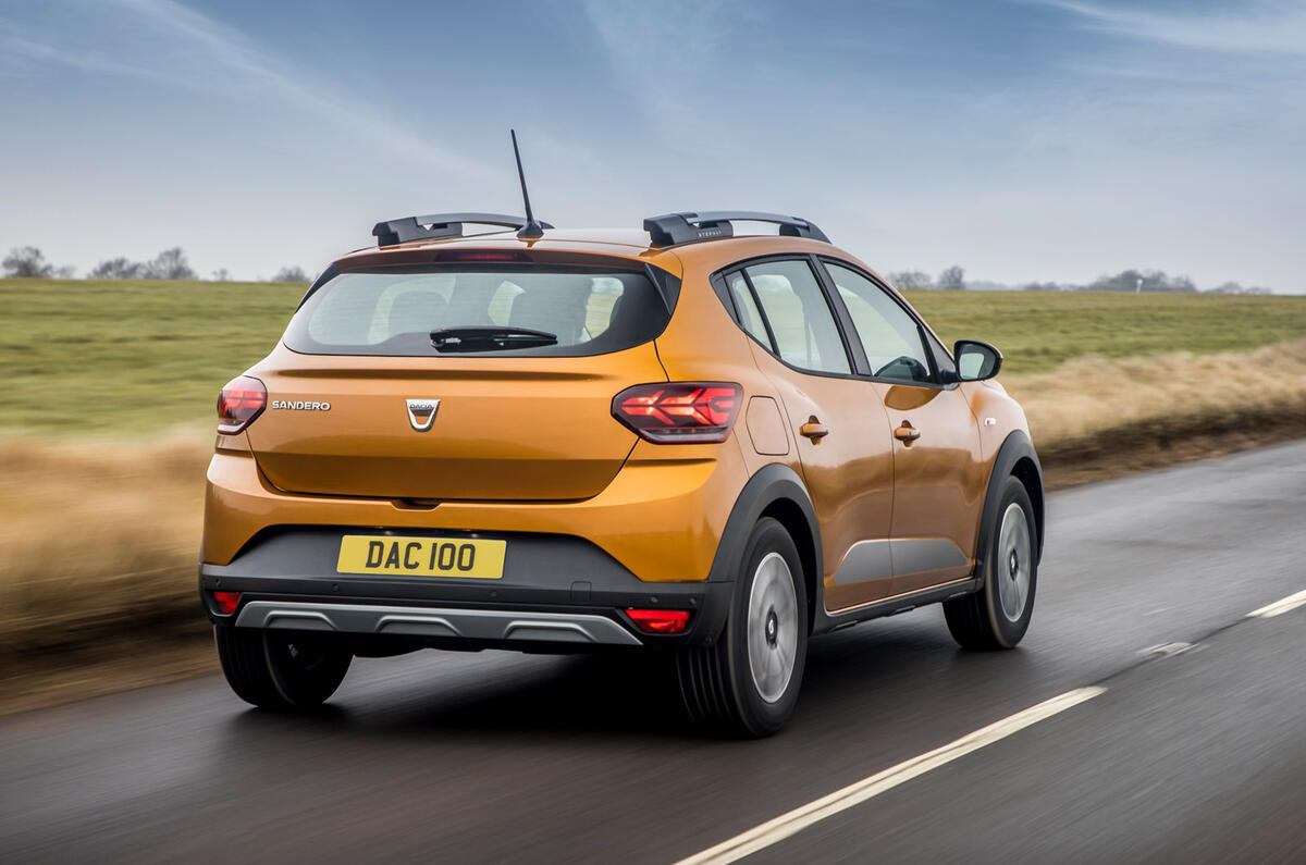 3 Dacia Sandero Stepway 2021 Le premier héros de l'examen de conduite au Royaume-Uni