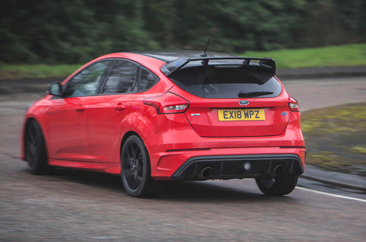 Ford Focus RS Mk3 rear three quarter