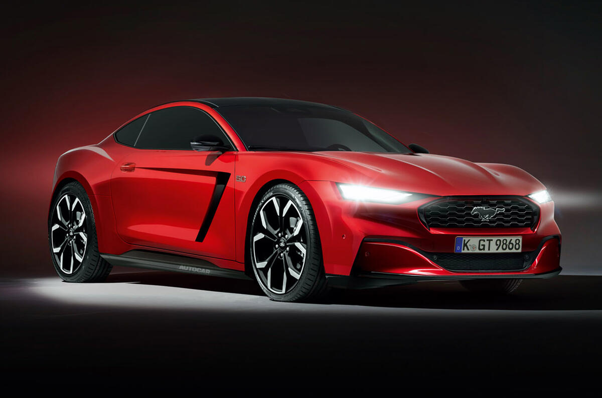 New Mustang to go fourwheel drive with hybrid V8 Autocar