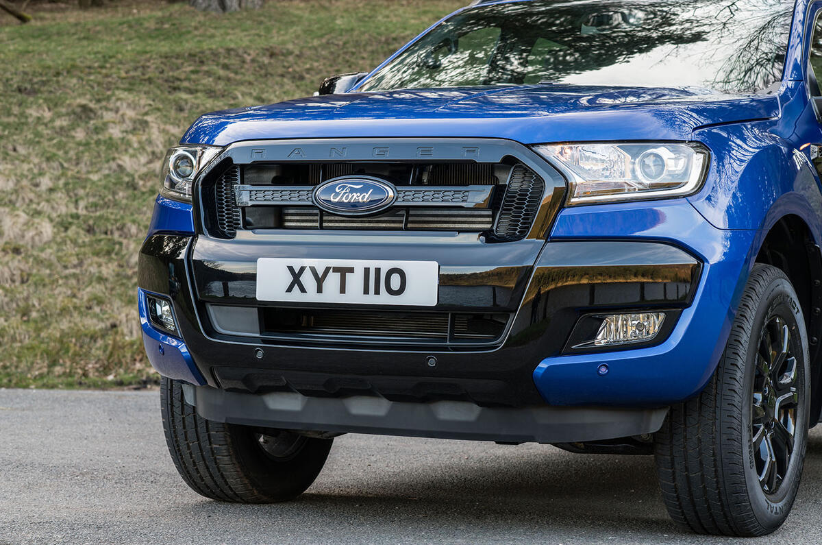 Ford Ranger Wildtrak X 2018 first drive review - front end