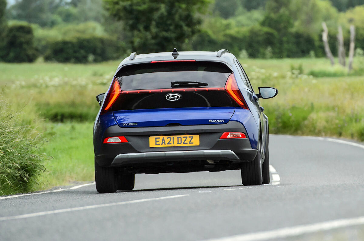 3 Hyundai Bayon 2021 UE FD héros arrière