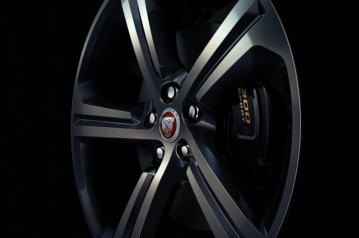 Jaguar F-Pace 300 Sport 2019 UK first drive review - alloy wheels