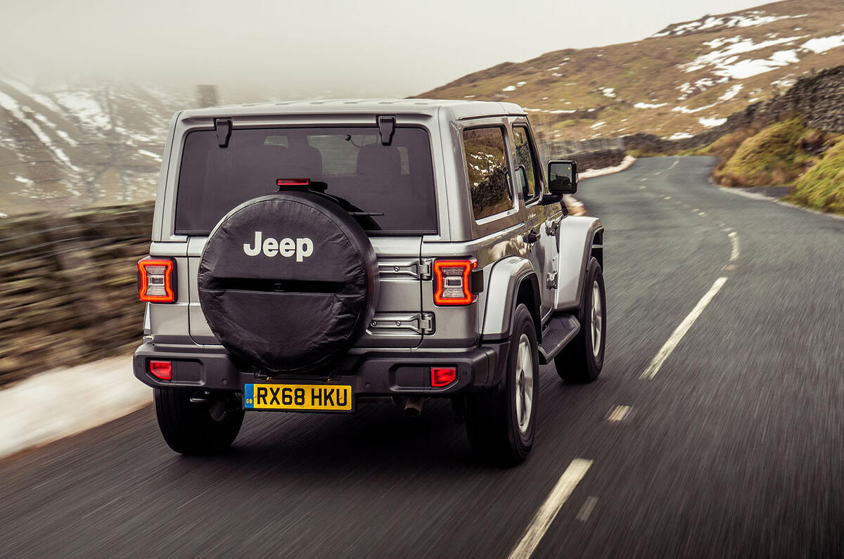 Jeep Wrangler Overland 2019 UK first drive Autocar