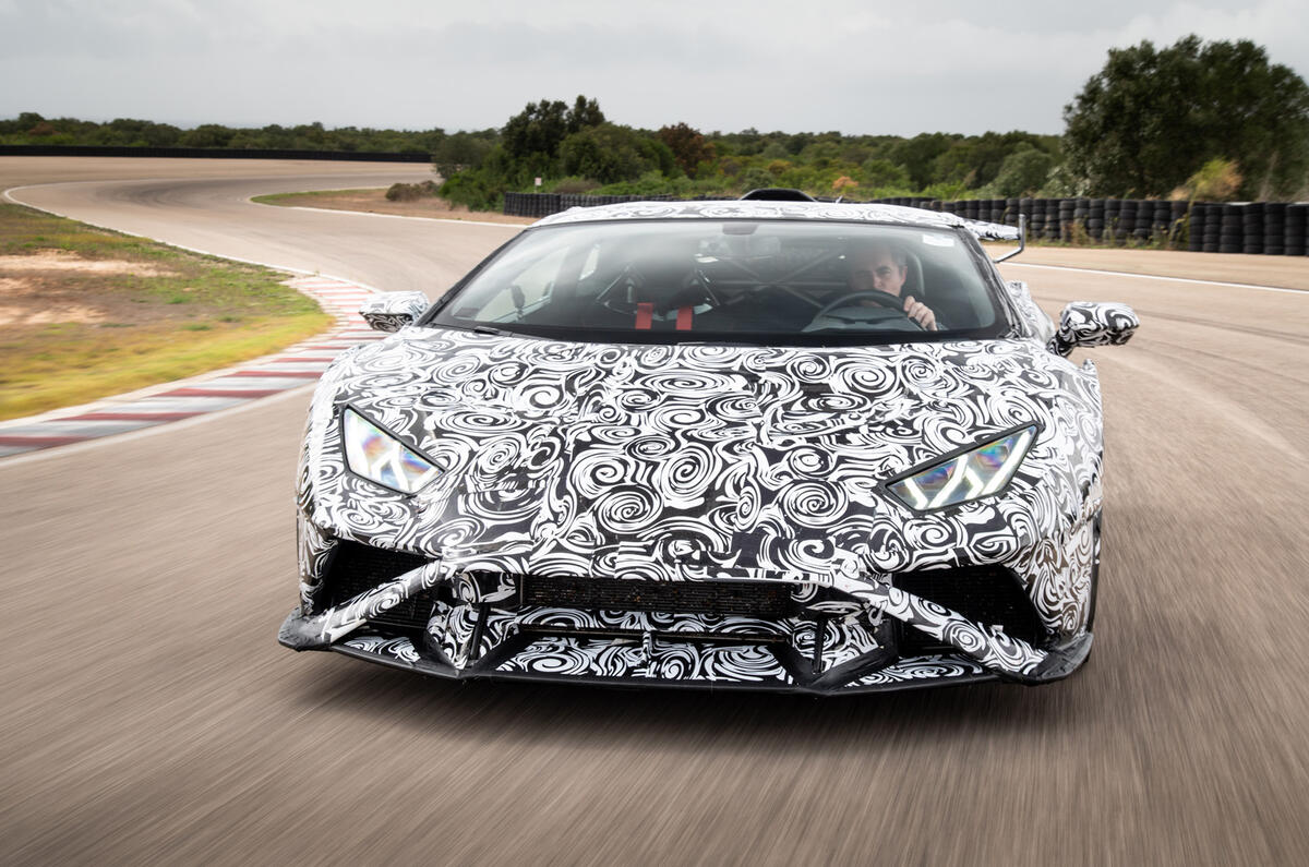 Lamborghini Huracan STO 2020 first drive review - hero nose