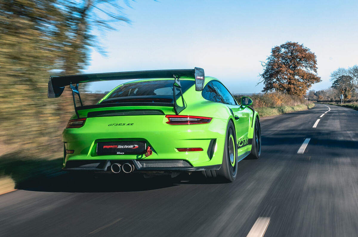 Manthey 911 GT3 RS MR 2020 : premier bilan de conduite - héros à l'arrière