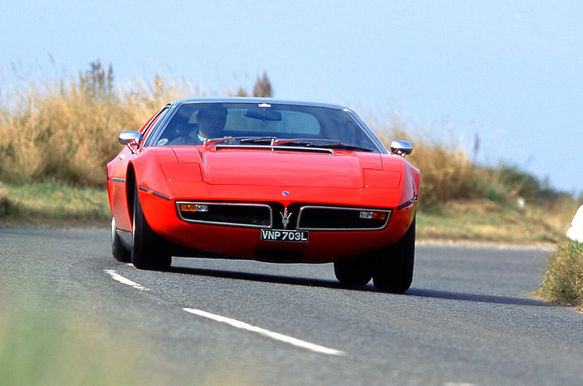Maserati Bora - hero front
