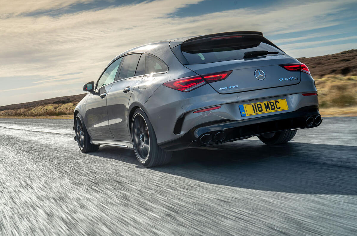 Mercedes AMG CLA 45 S Shooting Brake 2020 UK review Autocar