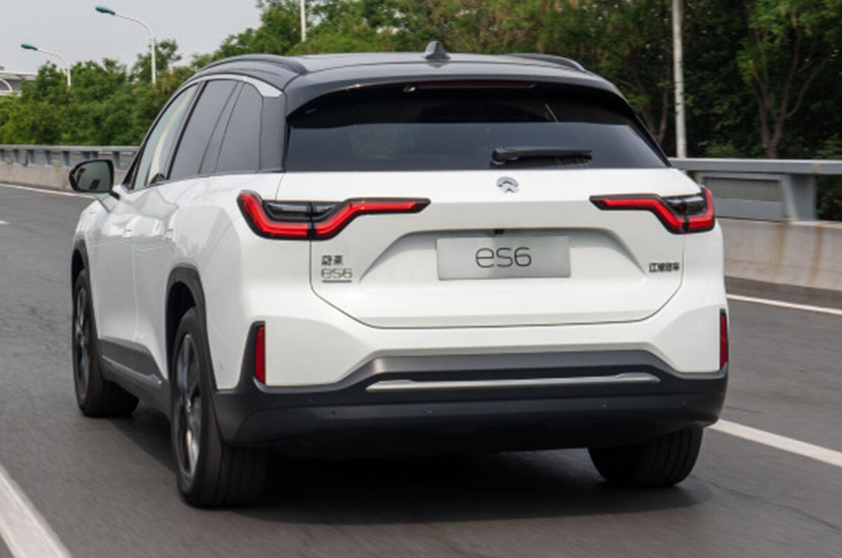 Nio ES6 2019 first drive review - hero rear