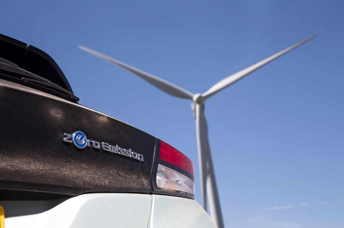 Nissan Leaf 2nd generation (2018) long-term review rear badge