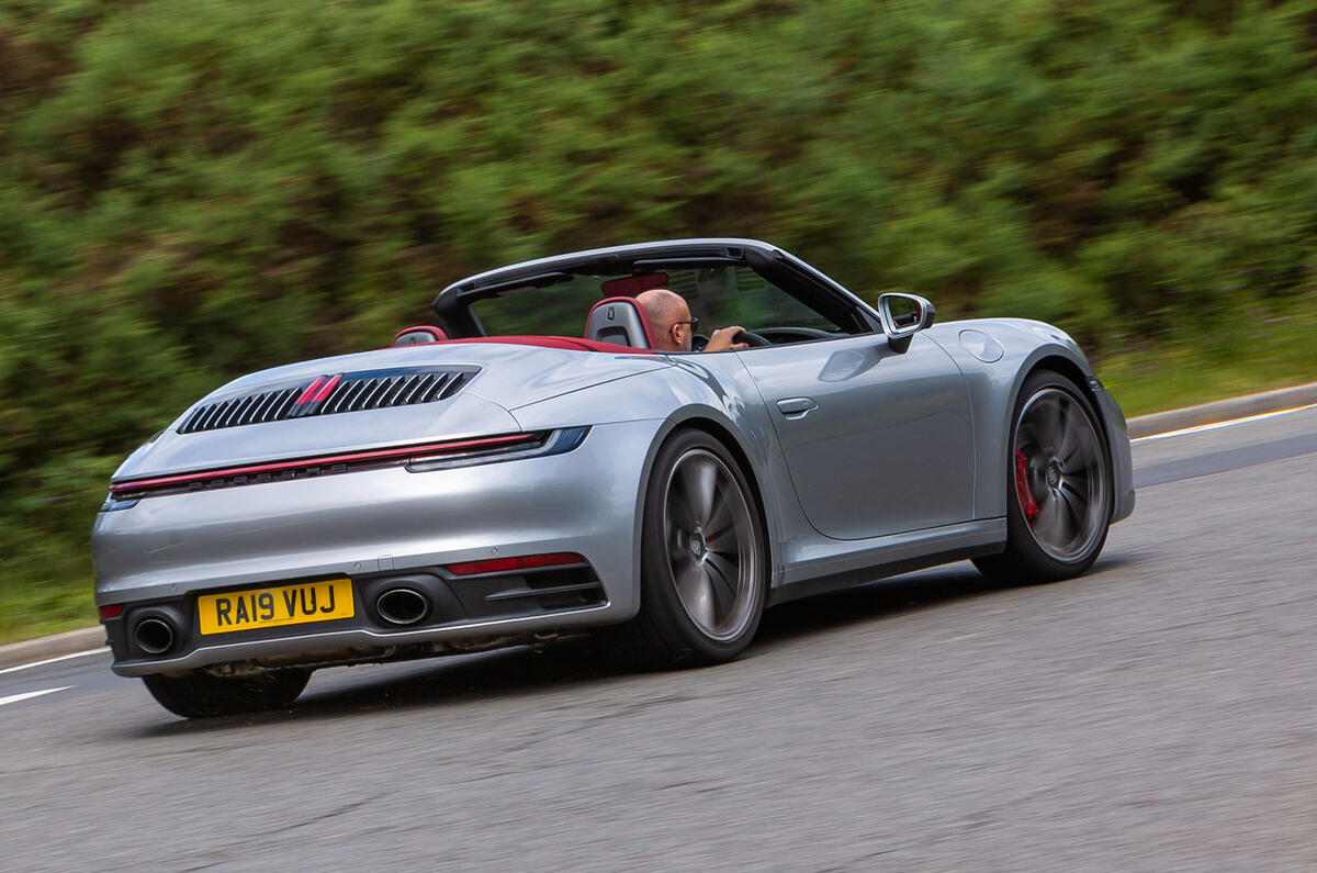 Porsche 911 Carrera 4S Cabriolet 2019 UK review Autocar