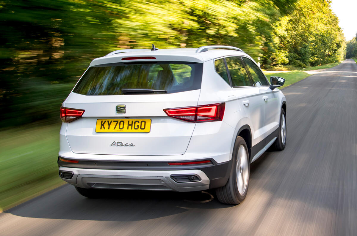 Siège Ateca Xperience 2020 : premier bilan de conduite au Royaume-Uni - hero rear