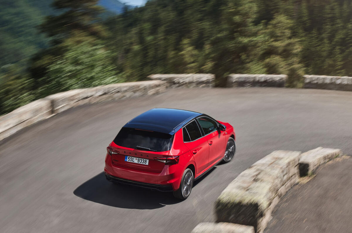 Skoda Fabia Monte Carlo top pan