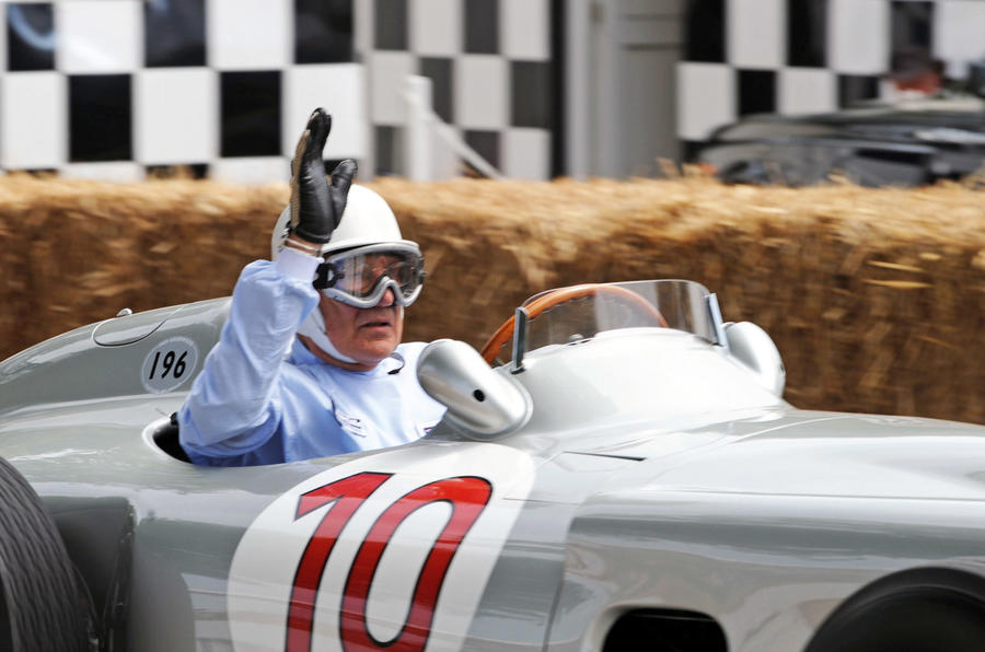 Stirling Moss at Goodwood