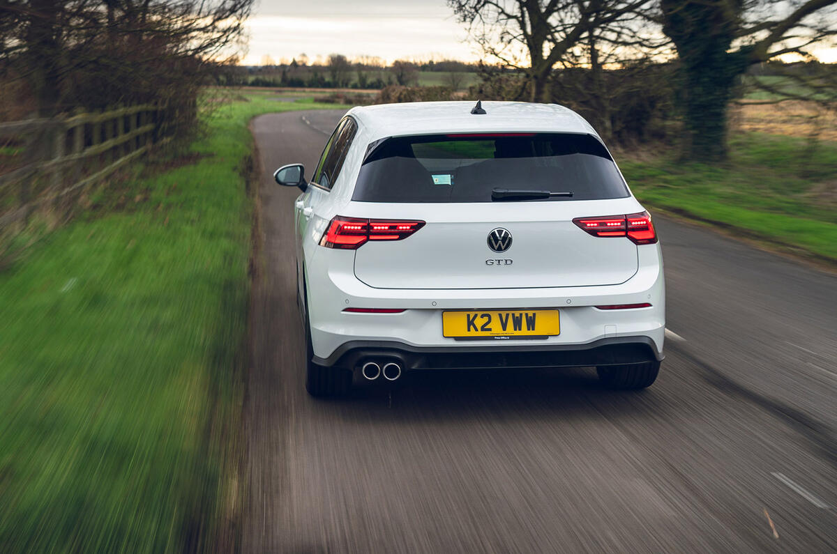 3 Volkswagen Golf GTD 2021 : le premier héros de l'examen de conduite au Royaume-Uni