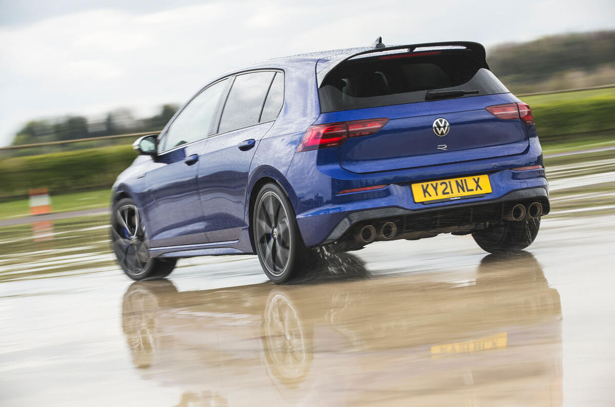 Volkswagen Golf R Performance Package 2021 UK first drive Autocar