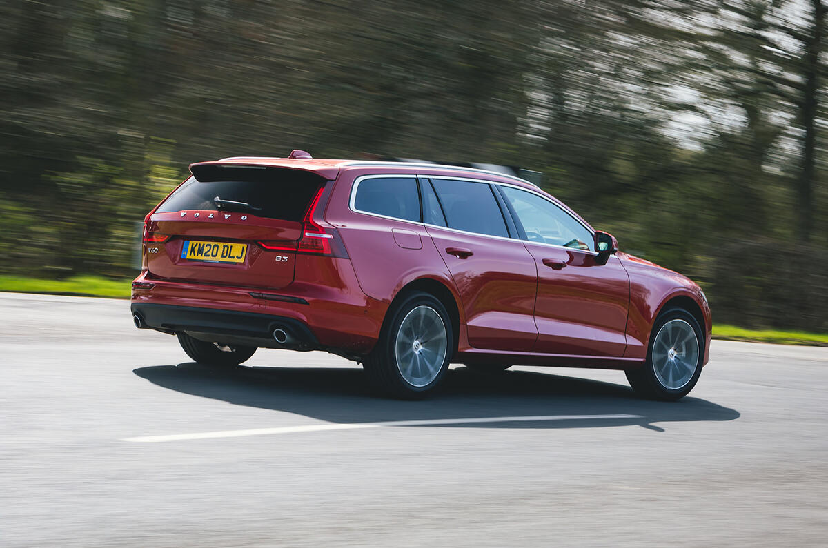 Volvo V60 B3 FWD Momentum 2021 UK review Autocar