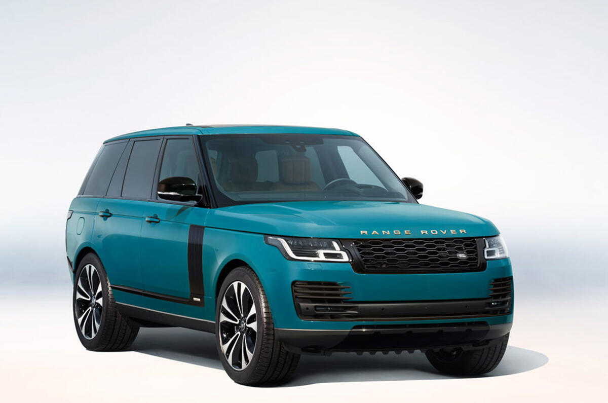 Range Rover Gets Colour Splash For 50th Anniversary Autocar