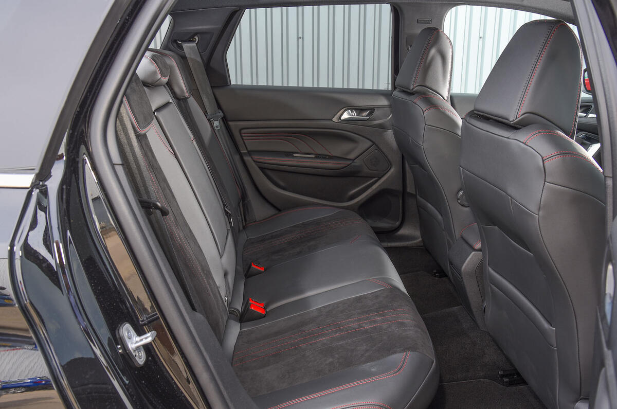 Peugeot 308 GT 2018 first drive UK review rear seats