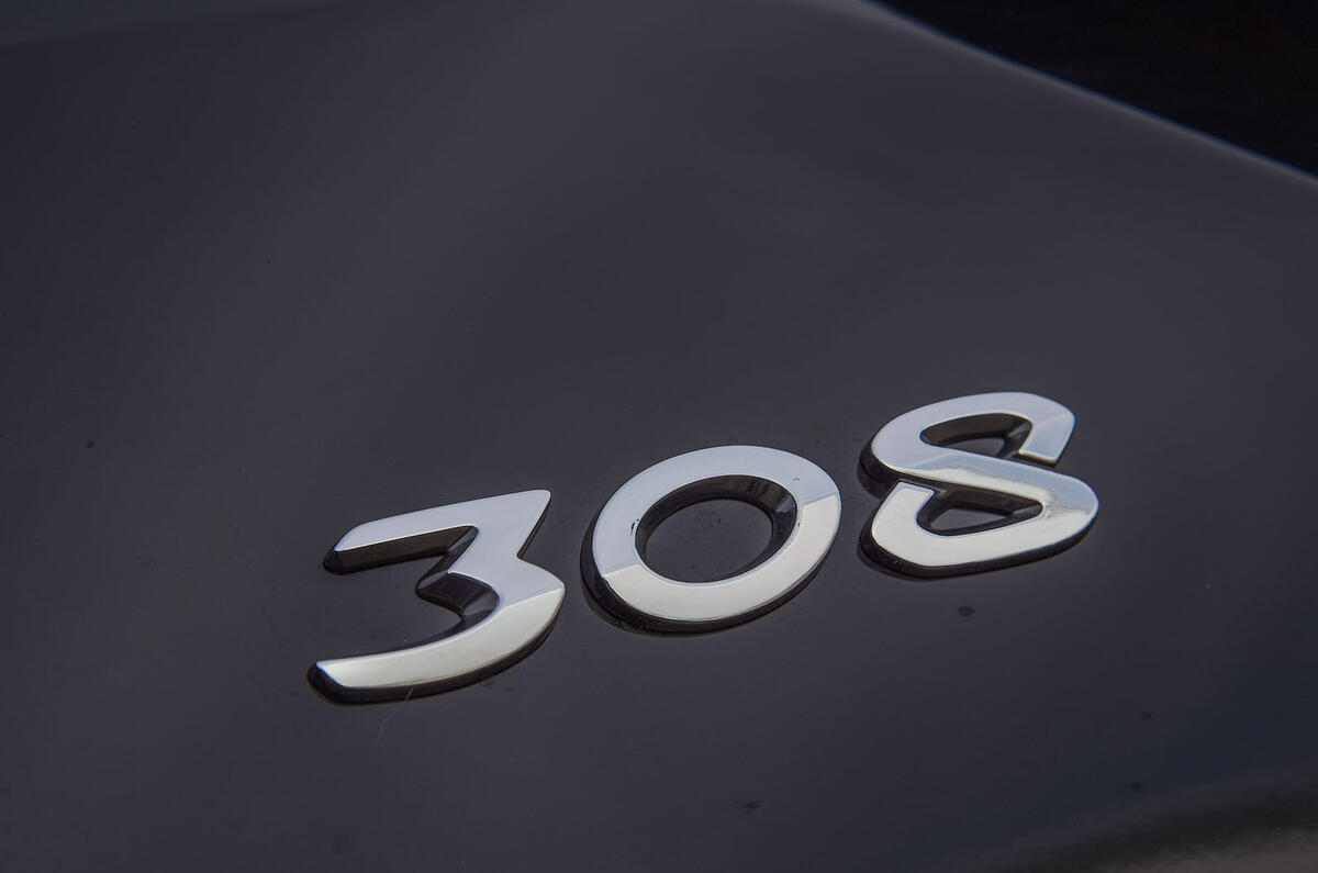 Peugeot 308 GT 2018 first drive UK review 308 badge