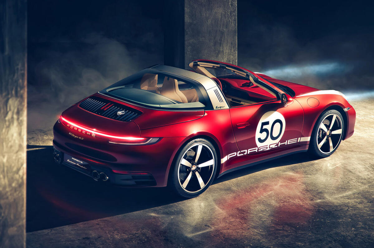 Porsche 911 Targa 4S Heritage Design marks bespoke push | Autocar