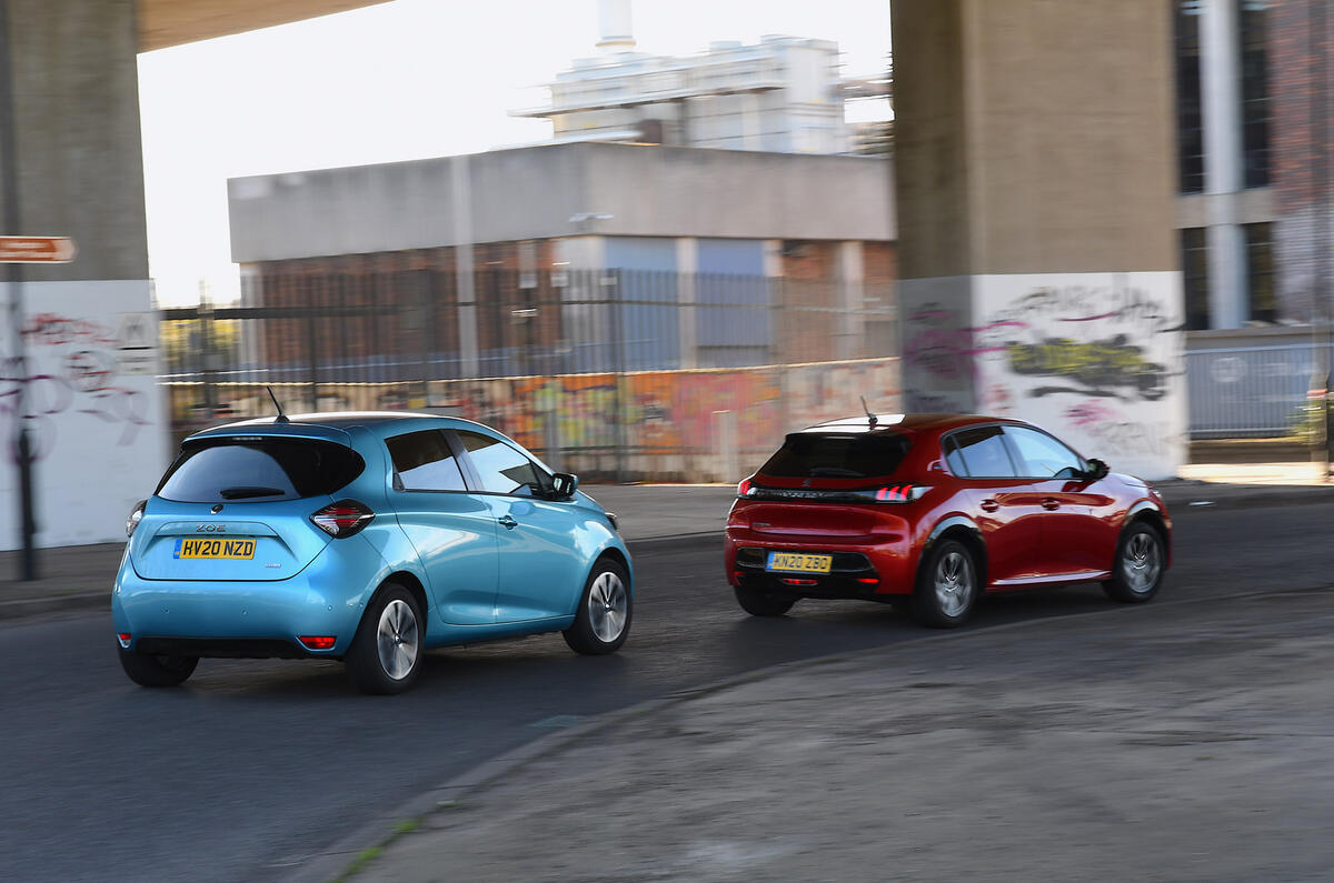 Renault Zoe - hero rear