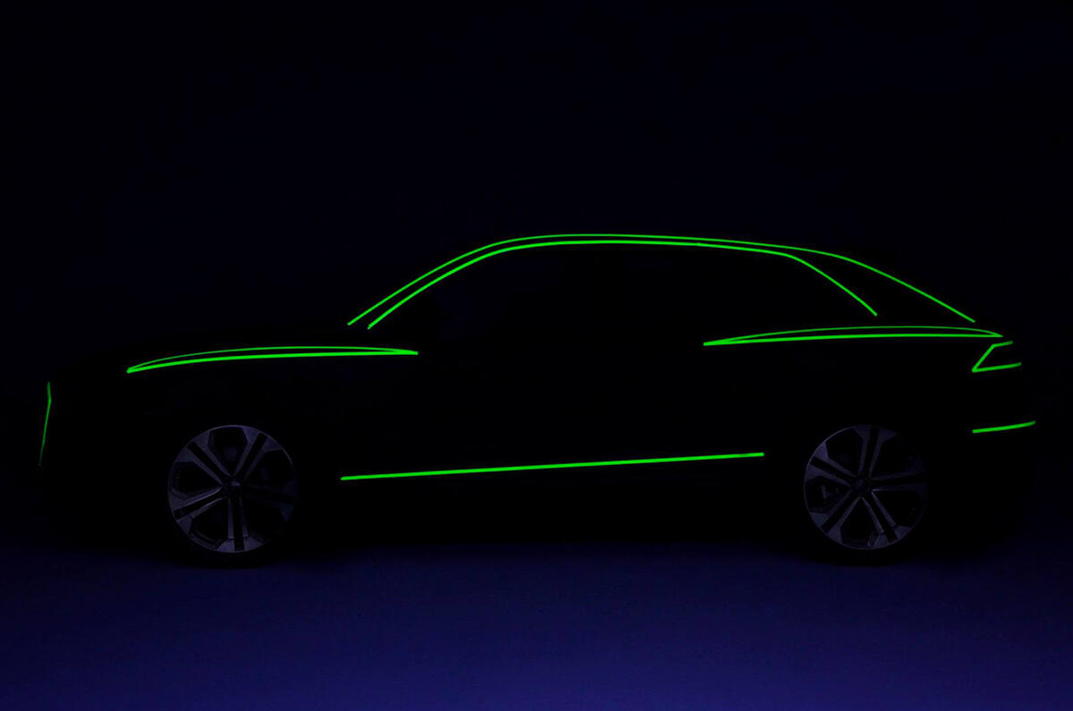 2018 Audi Q8 previewed with new image ahead of summer reveal