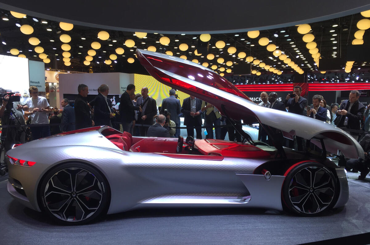 Renault Trezor at the Paris motor show 2016 - show report and gallery