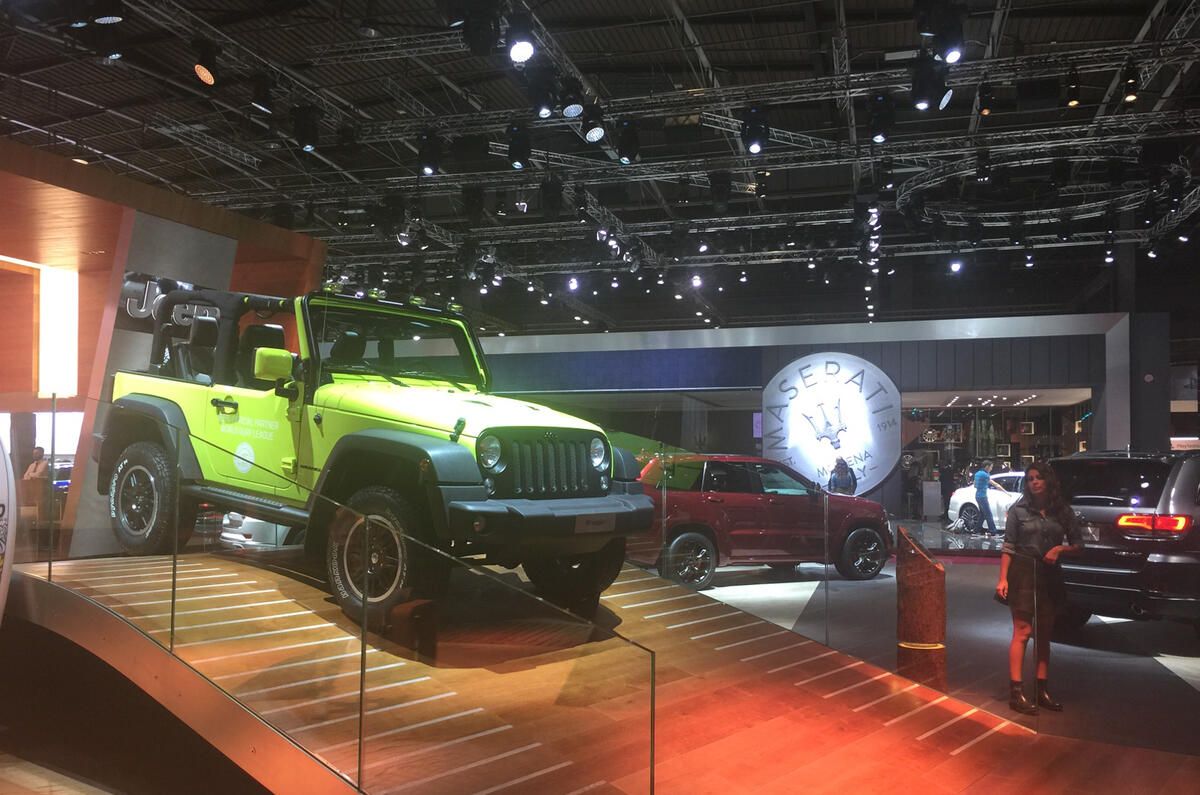 Jeep Wrangler at the Paris motor show 2016 - show report and gallery