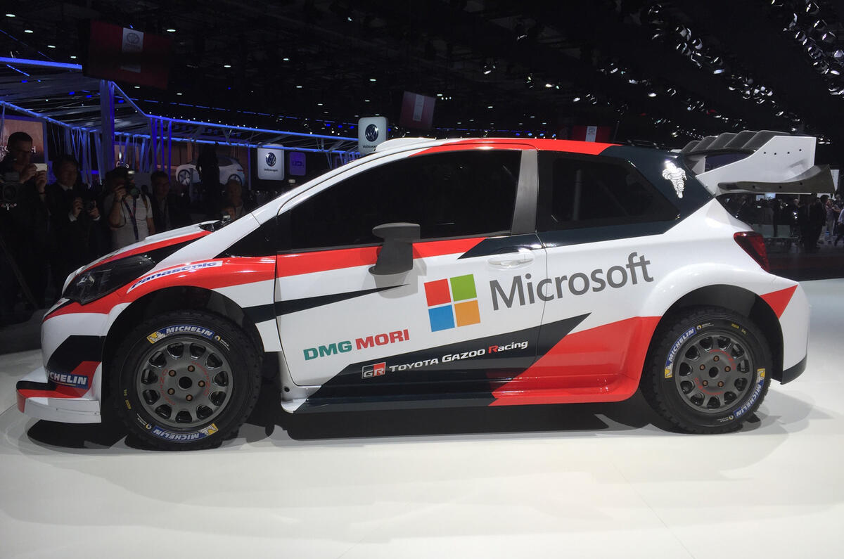 Toyota Yaris WRC at the Paris motor show 2016 - show report and gallery