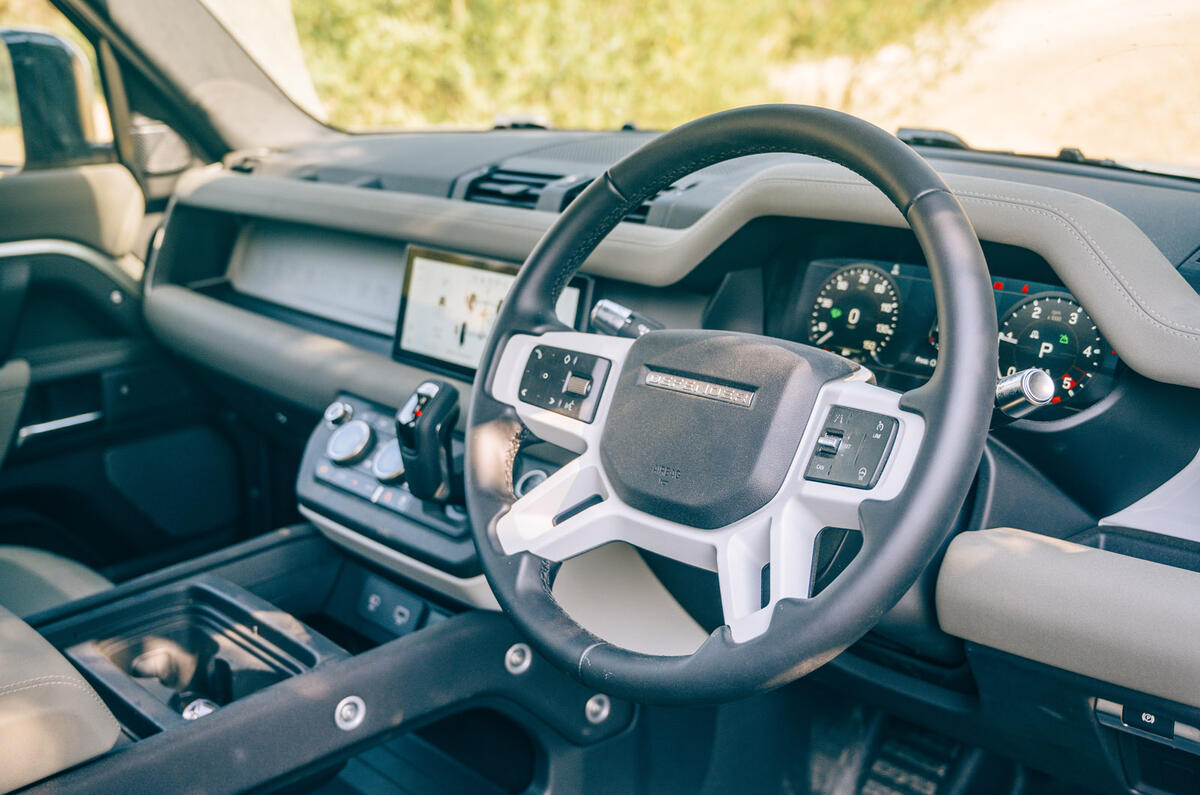 Land Rover Defender - interior