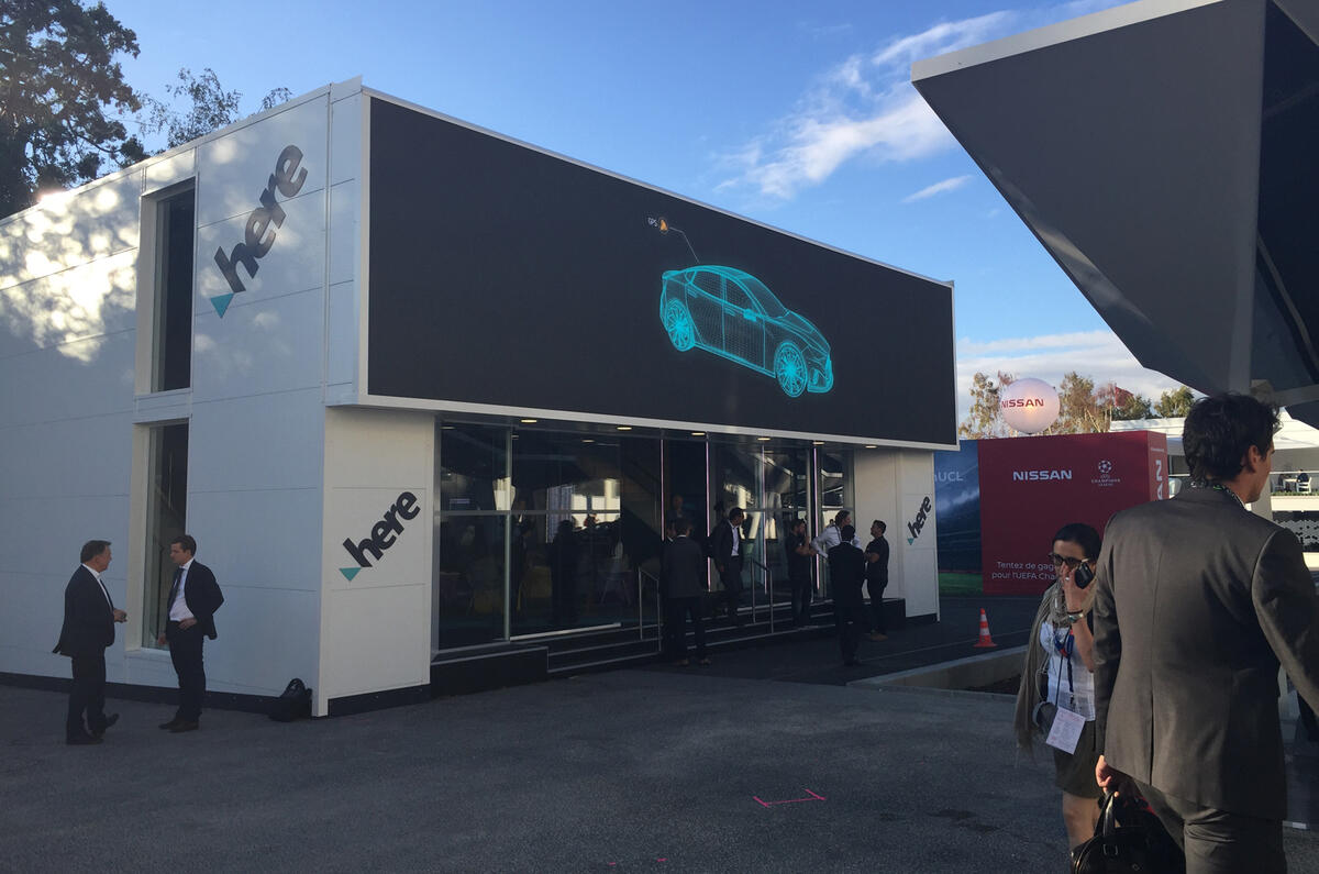 Here display at the Paris motor show 2016 - show report and gallery