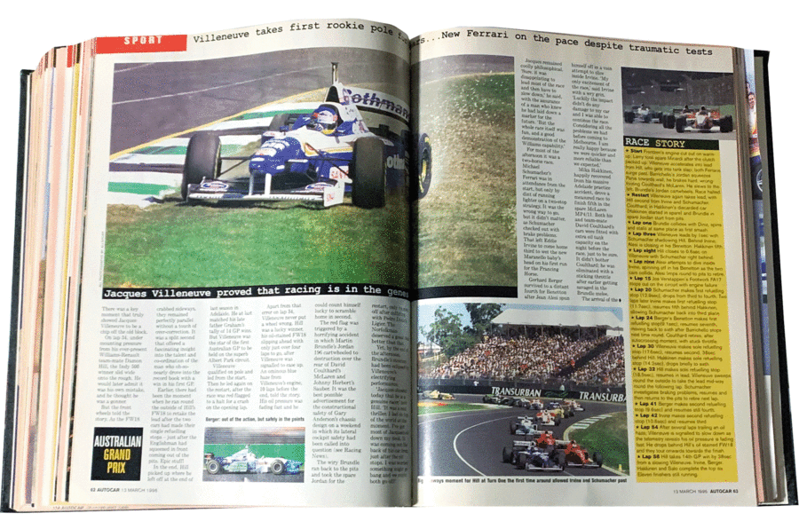 Autocar magazine 13 March 1996