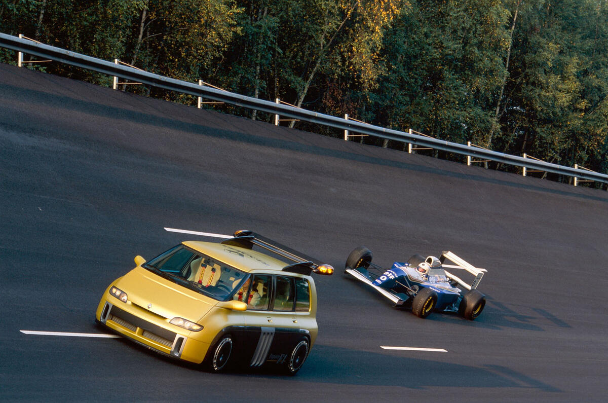 Throwback Thursday 1995 On Board The Renault Espace F1