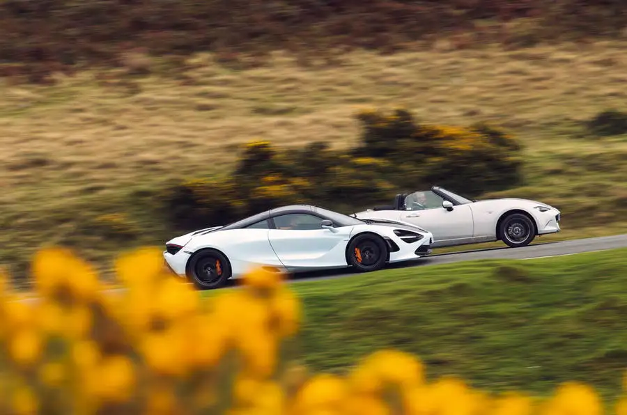 Mclaren 720s Vs Mazda Mx 5 Which Is The Most Fun Autocar
