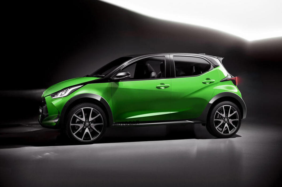 Toyota Aygo render 2019 - stationary side