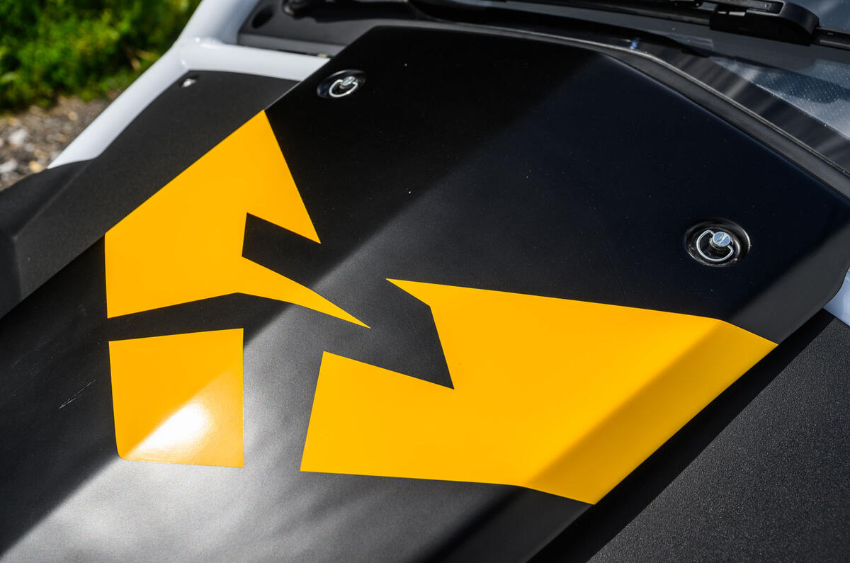 Ariel Nomad R 2020 UK first drive review - bonnet