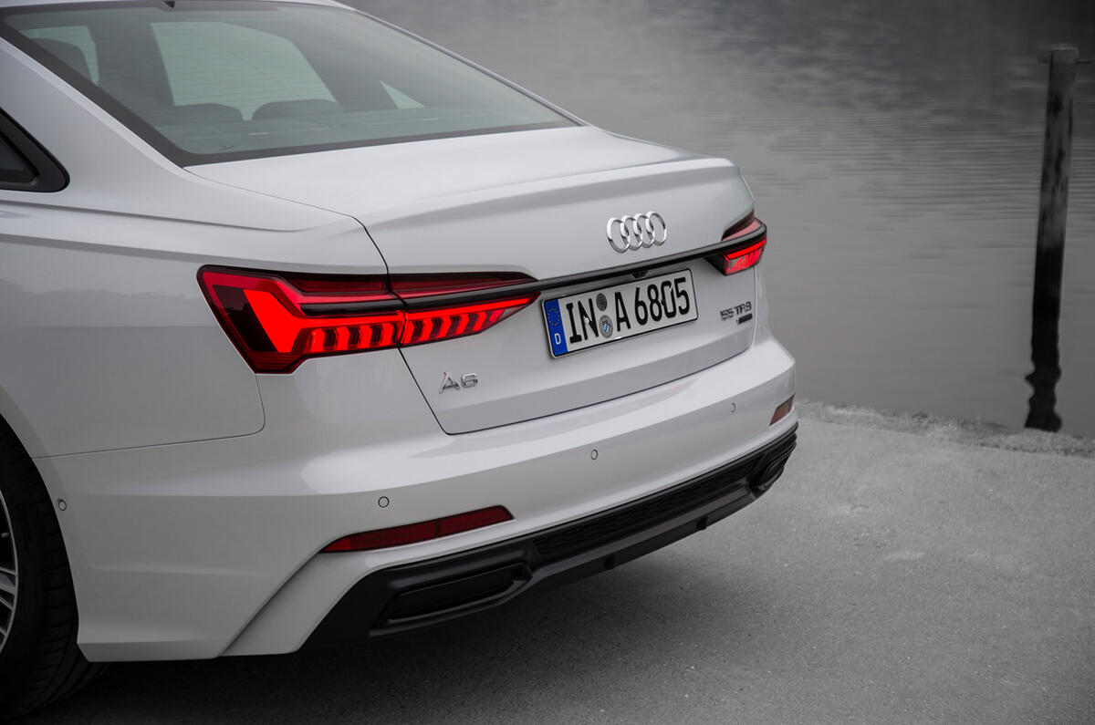 Audi A6 2018 review rear bumper